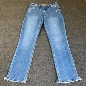 Abercrombie & Fitch The Skinny High Rise Jeans Womens 26 / 2R Blue Denim Pockets